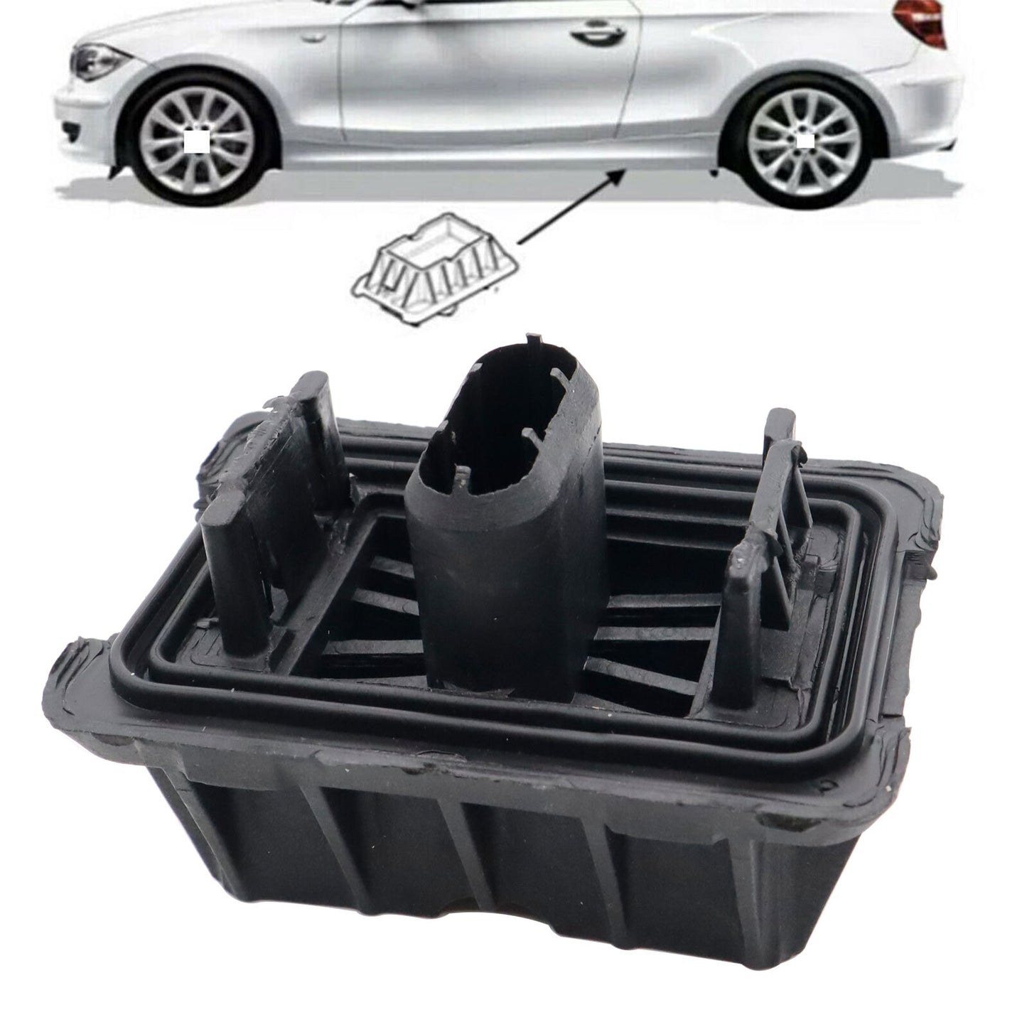 Jack Mount Intake Jack for BMW 1 Series E81 82 87 3 Series E90 91.5 Series F07