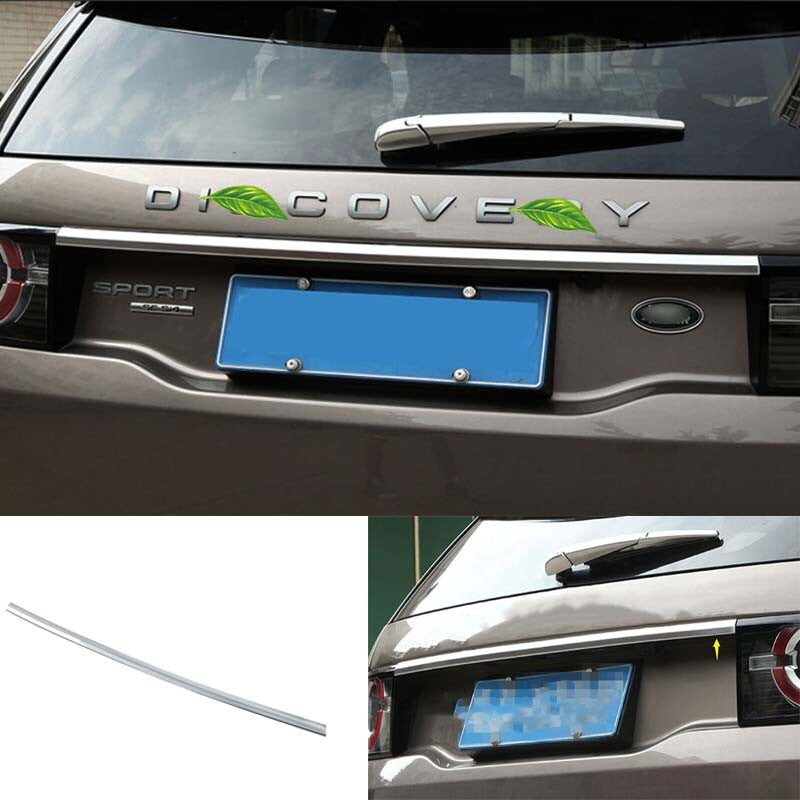 Rear Door 20-2023 Matte Silver Trunk Lid Tailgate Strip For LR Discovery Sport