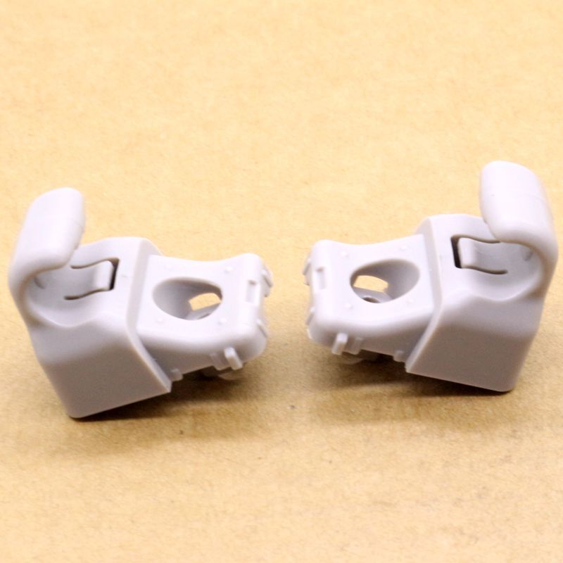 2. Gray inner sun visor clip-on headlight cover bracket for Tesla Model 3 2017-2020 (approximately).