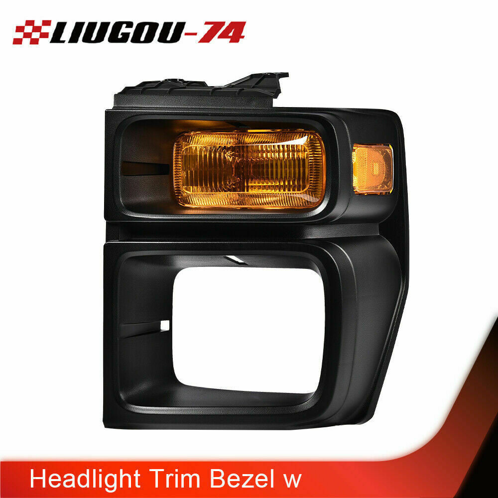 Headlight trim bezel with parking turn signal driver LH, suitable for 2008-12 E150