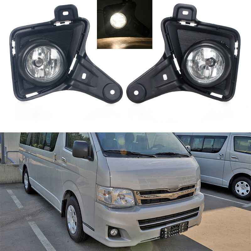 1 Pair for Toyota Hiace 2011-2013 Front Bumper Fog Light Daytime Running Lamp
