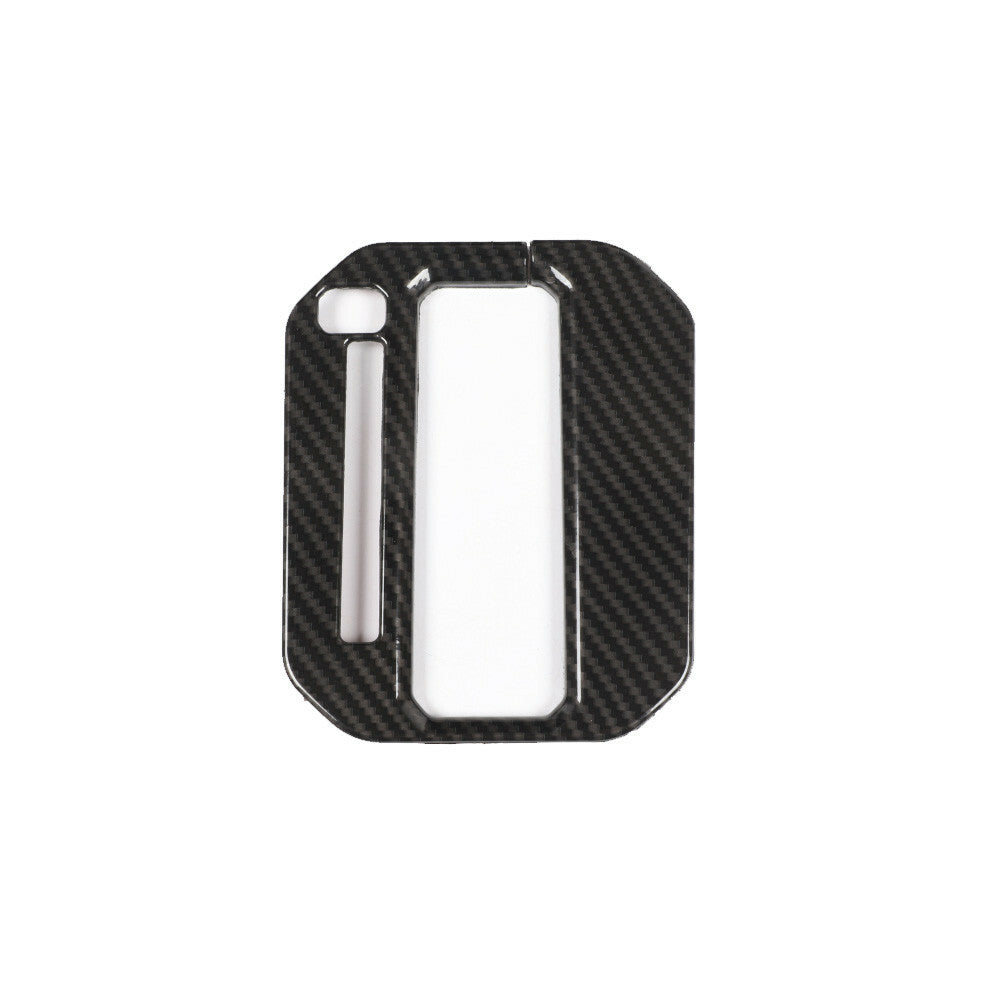 Central Control Gear Shift Panel Cover for Suzuki for Jimny 2019-22 ABS Carbon Fiber