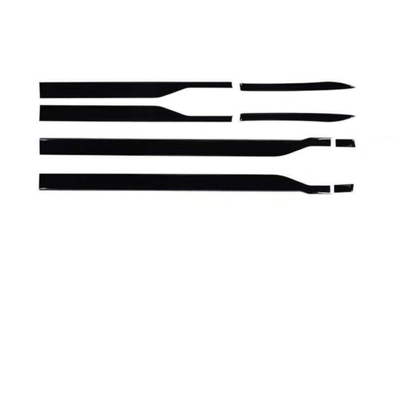 Glossy Black Car Door Body Side Moulding Cover Trim for Honda CRV CR-V 2023-2024