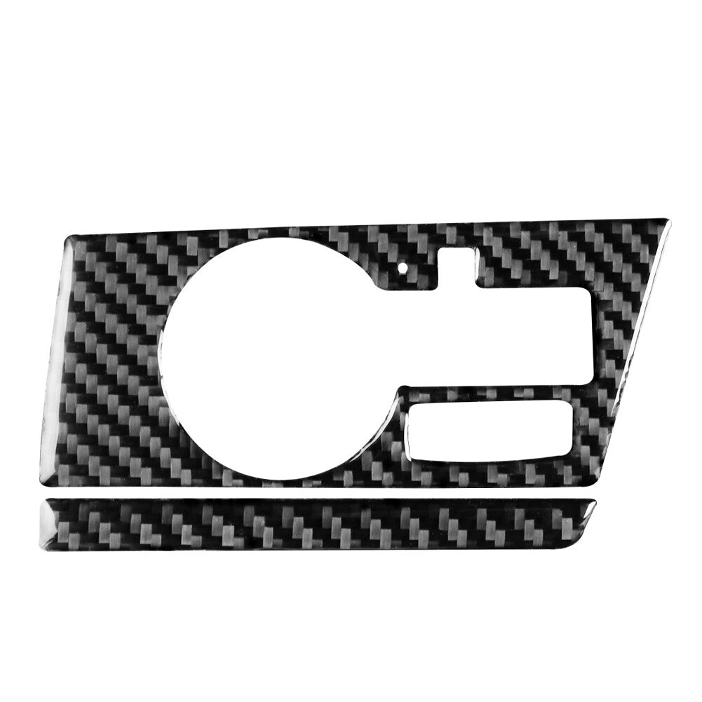 Headlight Switch Button Panel Cover Carbon Fiber for BMW X3 E83 2004-2010 LHD
