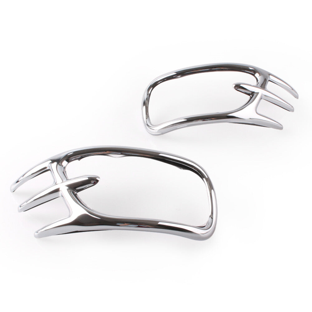 Chrome Goldwing Fairing Mirror Back Accent Grille Fit for Honda GL1800 2001-2011
