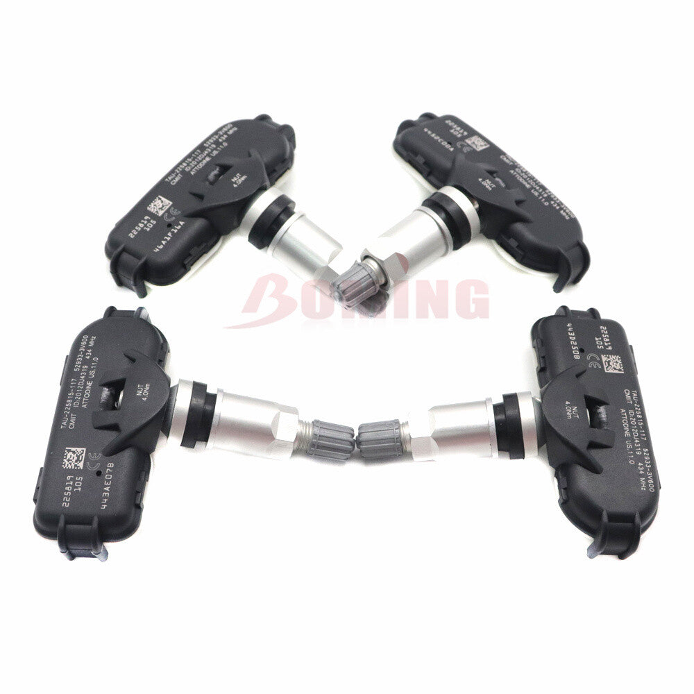 52933-3V600 TPMS is a new 4-piece tire pressure sensor kit for the 2015-2017 for Hyundai Azera.
