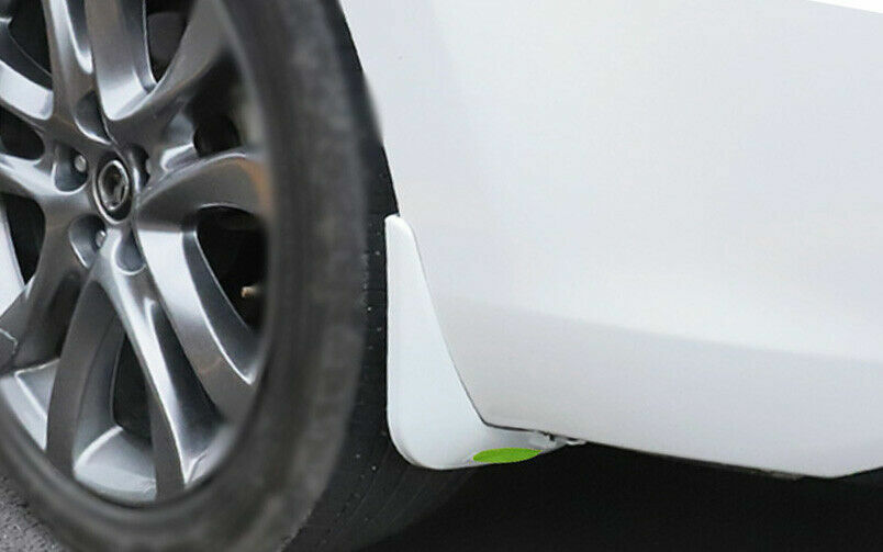 for Mazda 6 Atenza 2017-19 Car White ABS Front Rear Mud Flap Splash Guard Fender