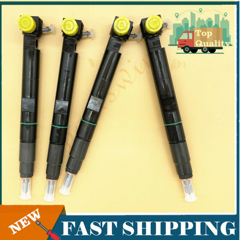 4-pack 28337917 fuel injectors for Bobcat Doosan D18 and D24 engines, excavators, loaders, new.