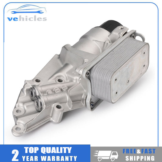 Engine oil filter housing with oil cooler 2721800510 Suitable for Mercedes W164 W203 W211