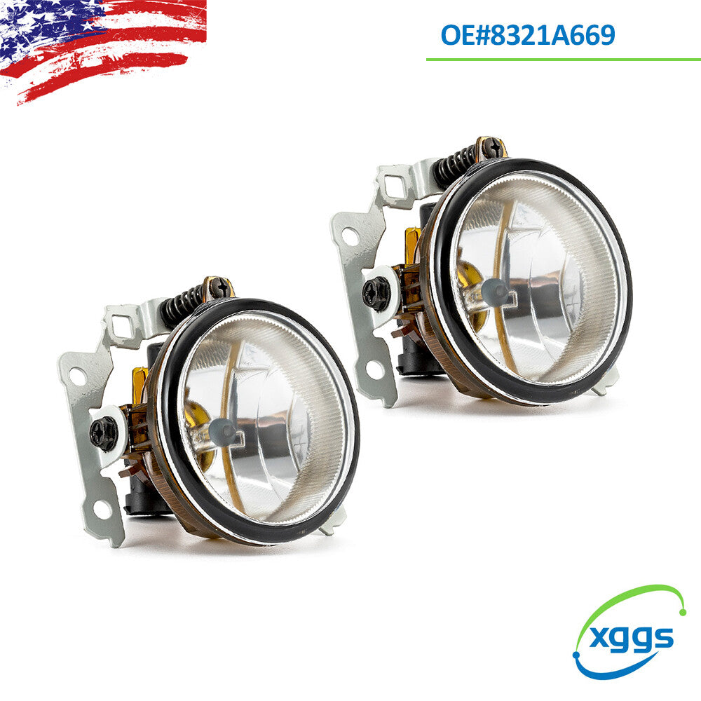 1 Pair LHRH for Mitsubishi Outlander 16-19 8321A669 Fog Light bulb without lamp