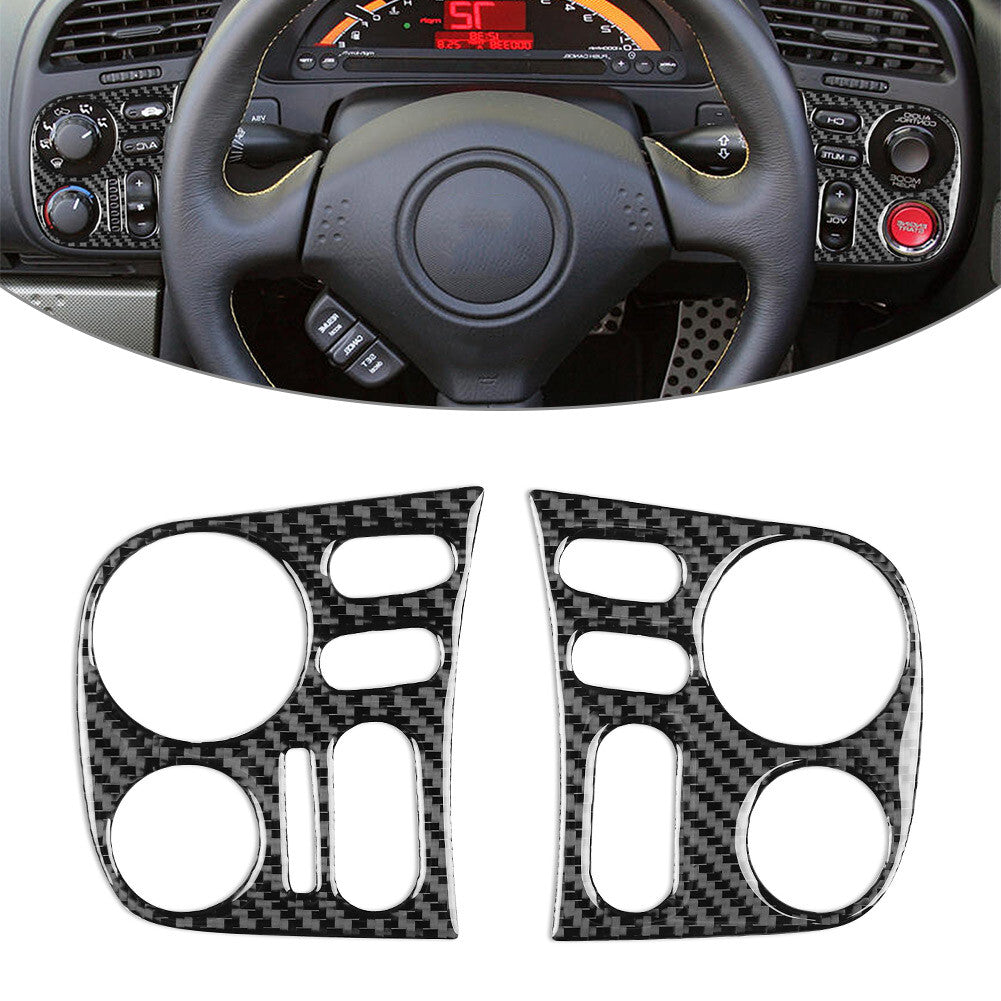 Interior Driver Side Dashboard Cover Trim Fit for Honda S2000 2004-2009 Car RHD 2pcs