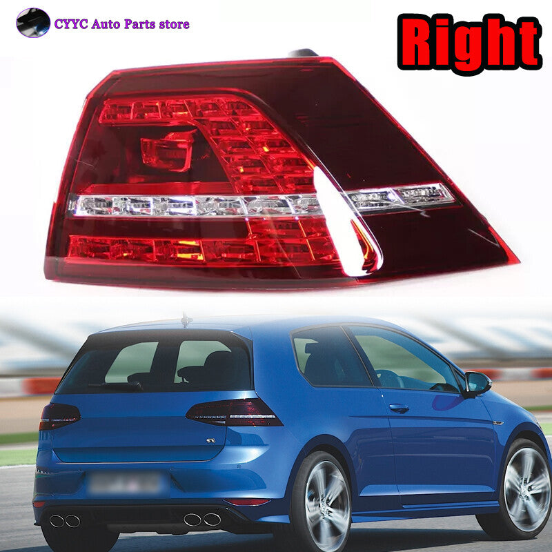 Right for VW for Golf 7 MK7 2013-2017 Outside LED Rear Tail Light Tail Lamp