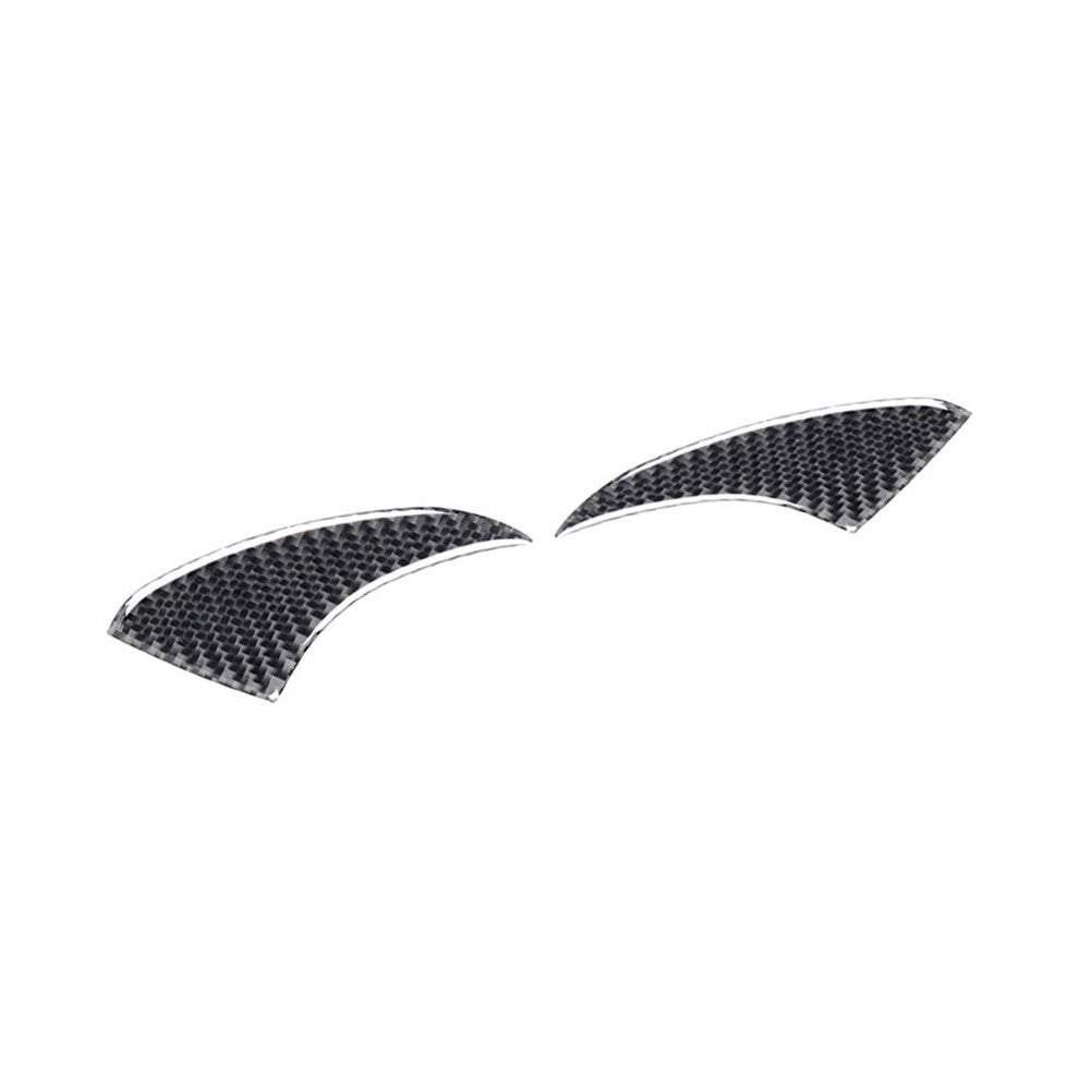 2x carbon fiber dashboard side trim for Porsche Taycan 2019-2022