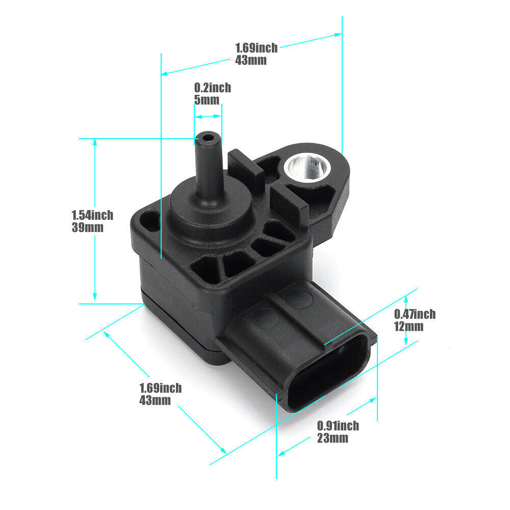 New MAP Sensor E1T10372 for MAZDA PROTEGE 1999-2003 PROTEGE5 2002-03 RX-8 04-07