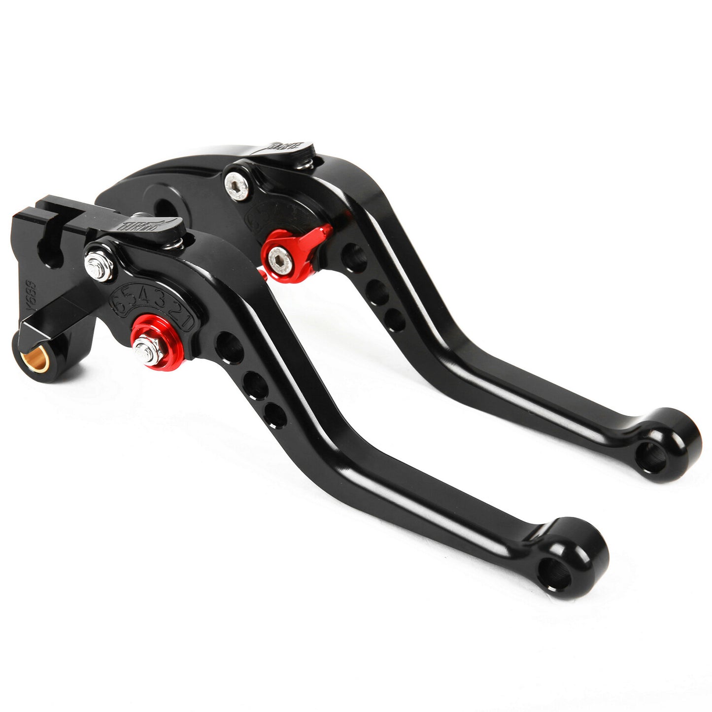 for Honda CBR600RR 2003-2006 CBR954RR 2002-2003 Clutch Brake Levers Black US