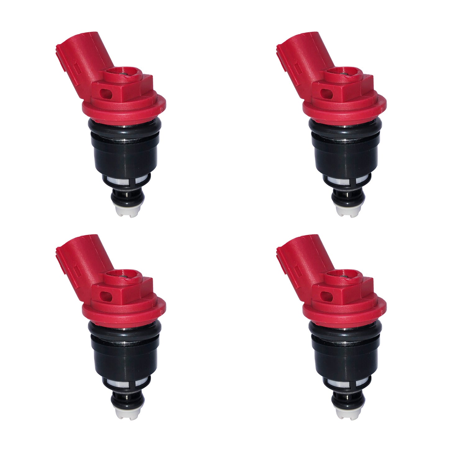 4Pcs Fuel Injectors OE 16600-53J00 FJ356 fit 91-99 for Nissan 240SX for Nissan Altima