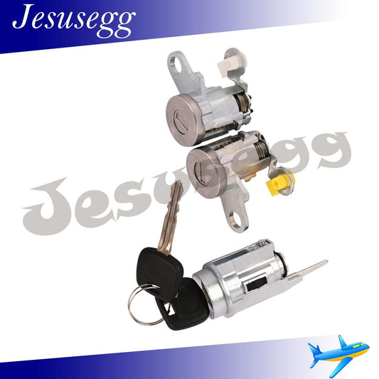 Door Lock Key Ignition Lock Cylinder Set for Toyota For Tacoma 95-04 69005-35840