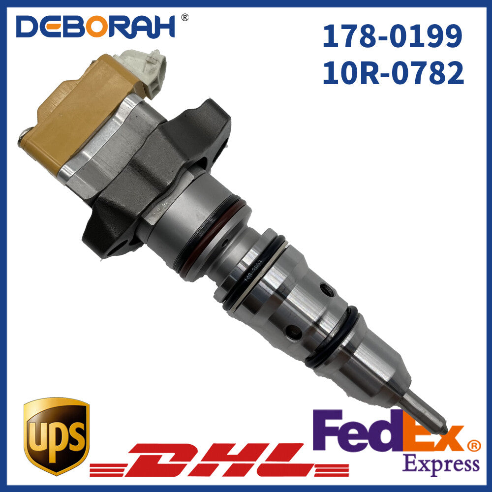 Fuel Injector 178-0199 1780199 10R-0782 for Caterpillar 3126B 3126E 322C FM 325C