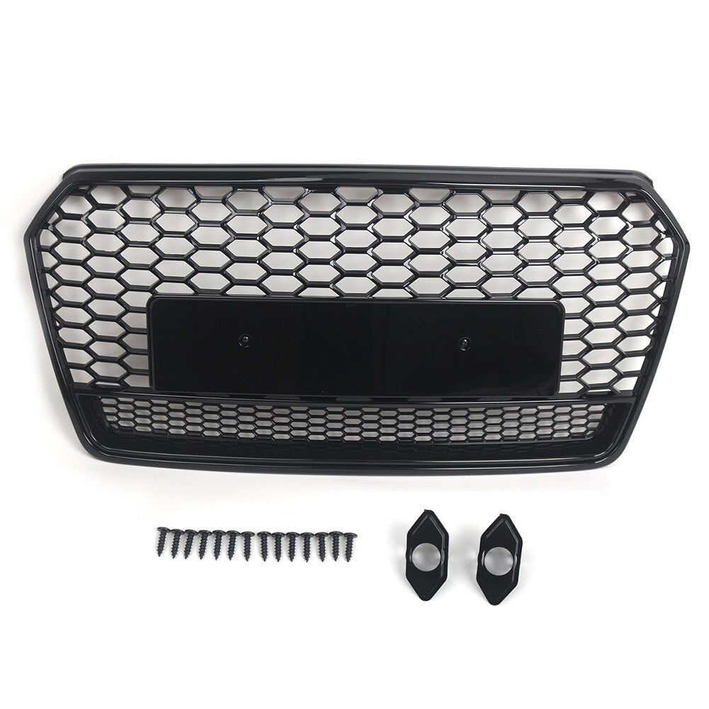 Front Bumper Radiator Grille Mesh Grill for Audi A7 S7 Facelift 2016-2018