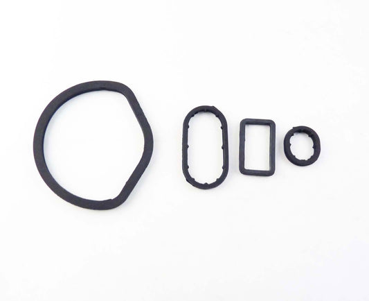 for Mercedes W208 W209 W210 W211 W220 Set of 4 Oil Filter Housing Seal Kit New