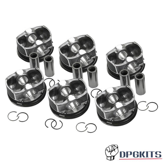 6Pcs ¦µ84mm Pistons Rings Set for BMW 135i 335i 335xi 535i X6 35ix N54B30 3.0 L6