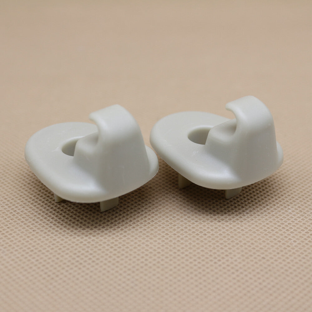 2 Pcs for Jeep Liberty for Dodge Nitro Sun Visor Bracket Clip Mounting Holder Grey