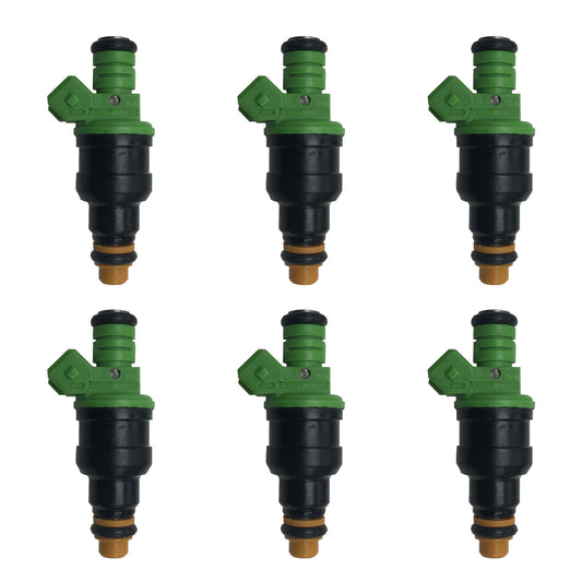 6x 440cc 42lb Fuel Injectors 0280150558 for A6 323i 325i 328i 525i for Mustang Regal