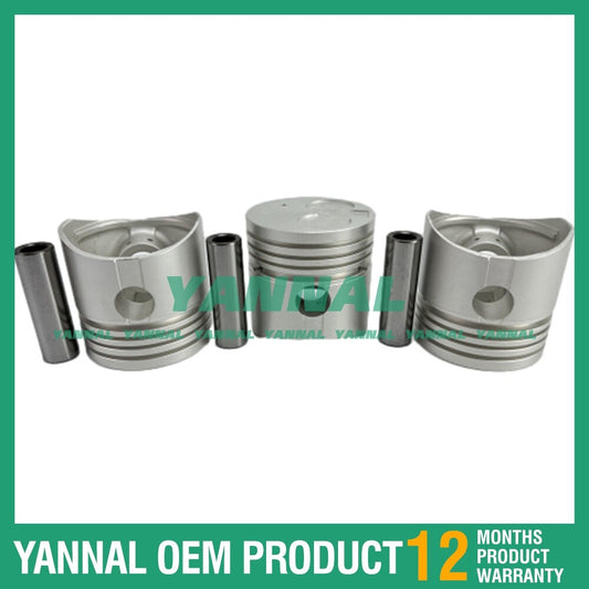 3-piston + 0.5 73.5 mm for Mitsubishi K3D tracked excavator engine