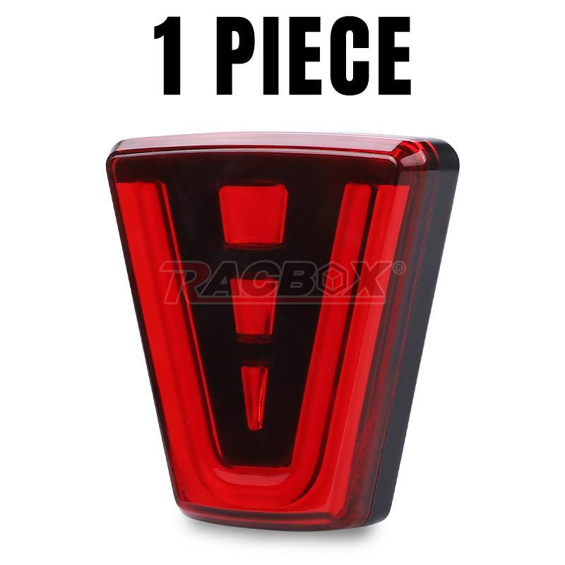 Universal Red Triangle Car LED Tail Brake Light Red +Bracket for Trucks Trailers