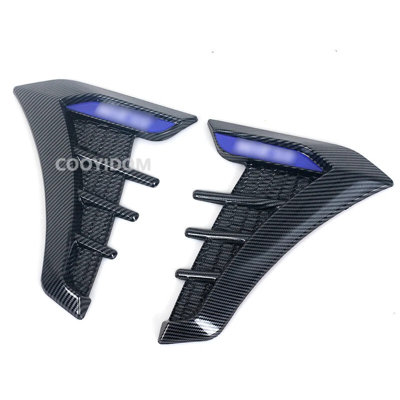 Carbon Fiber Side Vent Decorative Fender Sticker for Toyota for corolla 2019-2021