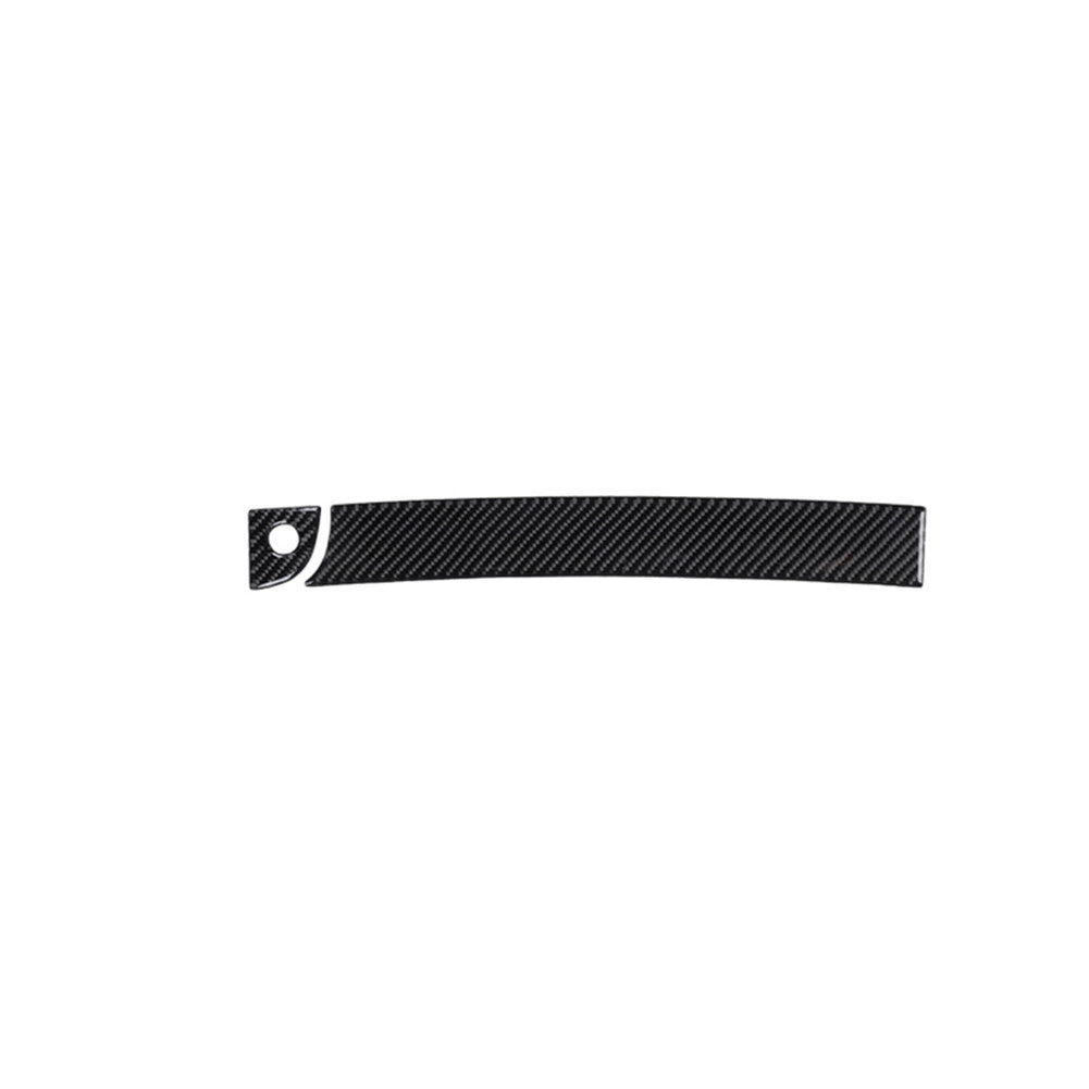 2x Carbon Fiber Glove Box Handle Cover Trim for Mercedes-Benz E-Class W211 03-09