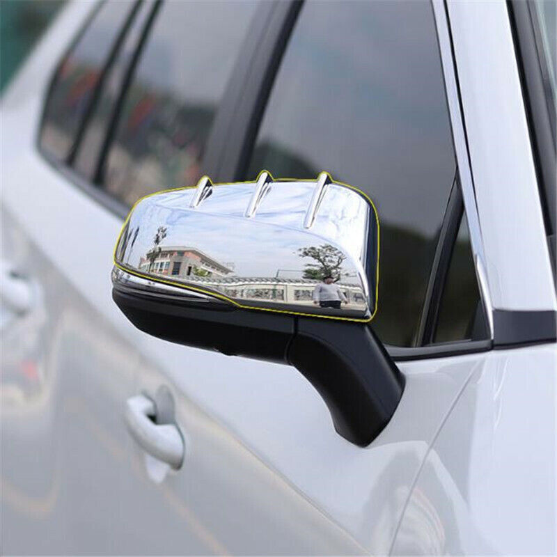 for Toyota Highlander 2021-24 Chrome Side Rearview Mirror Moulding Cover Trims