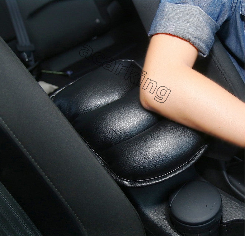 Car Armrest Pad Cover Vehicle Central Arm Rest Mat for Seat Box Case PU Soft Cushion