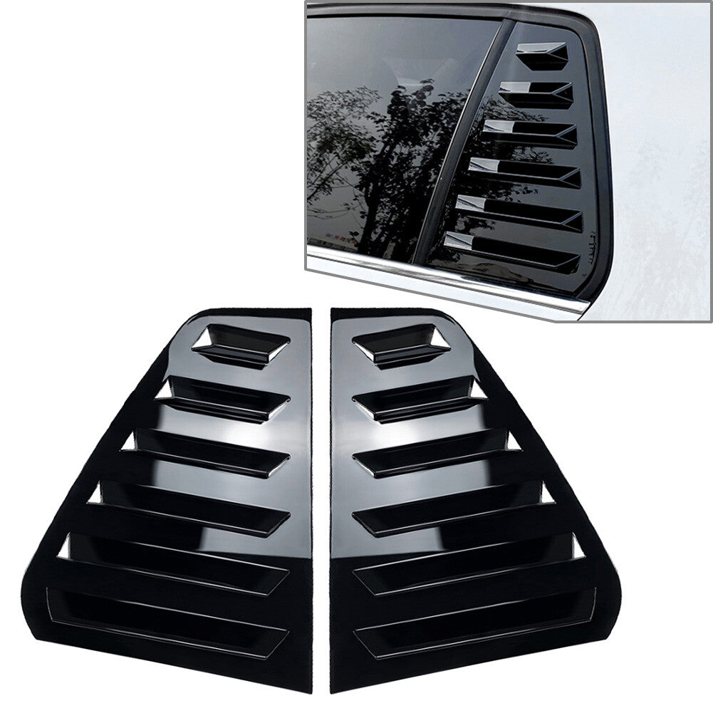 Rear Window Side Vent Shutter Louver Cover Trim for VW for Golf MK7 MK7.5 2014-19 19