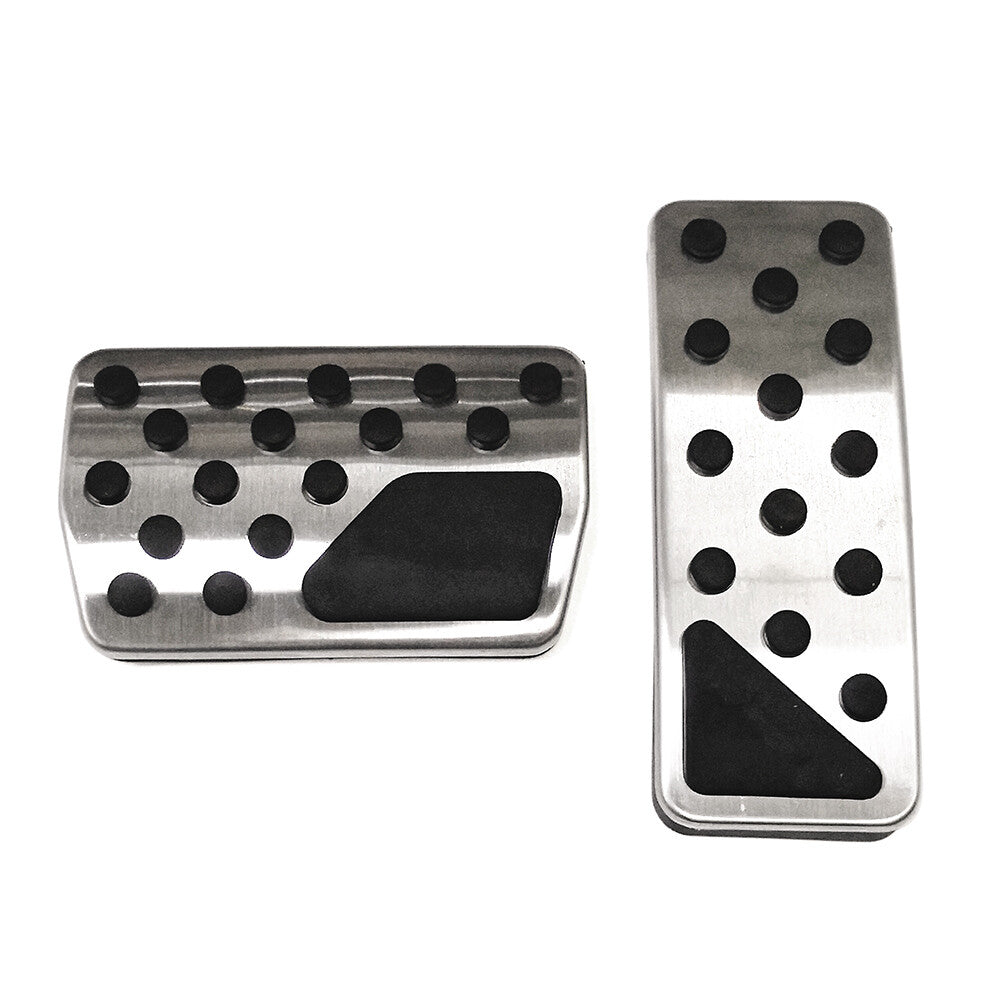 Stainless Steel Car Brake Gas Pedals Cover for Jeep Grand Cherokee 2011-2021 12