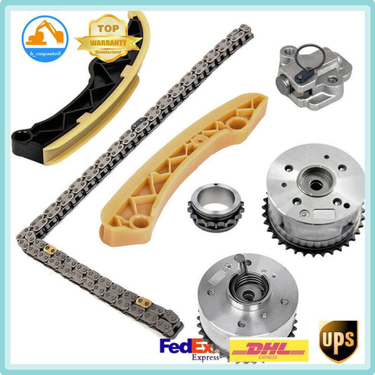 Timing Chain Kit Pair VVT Gear Set for 1.6L for KIA RIO FORTE5 OPTIMA Accent