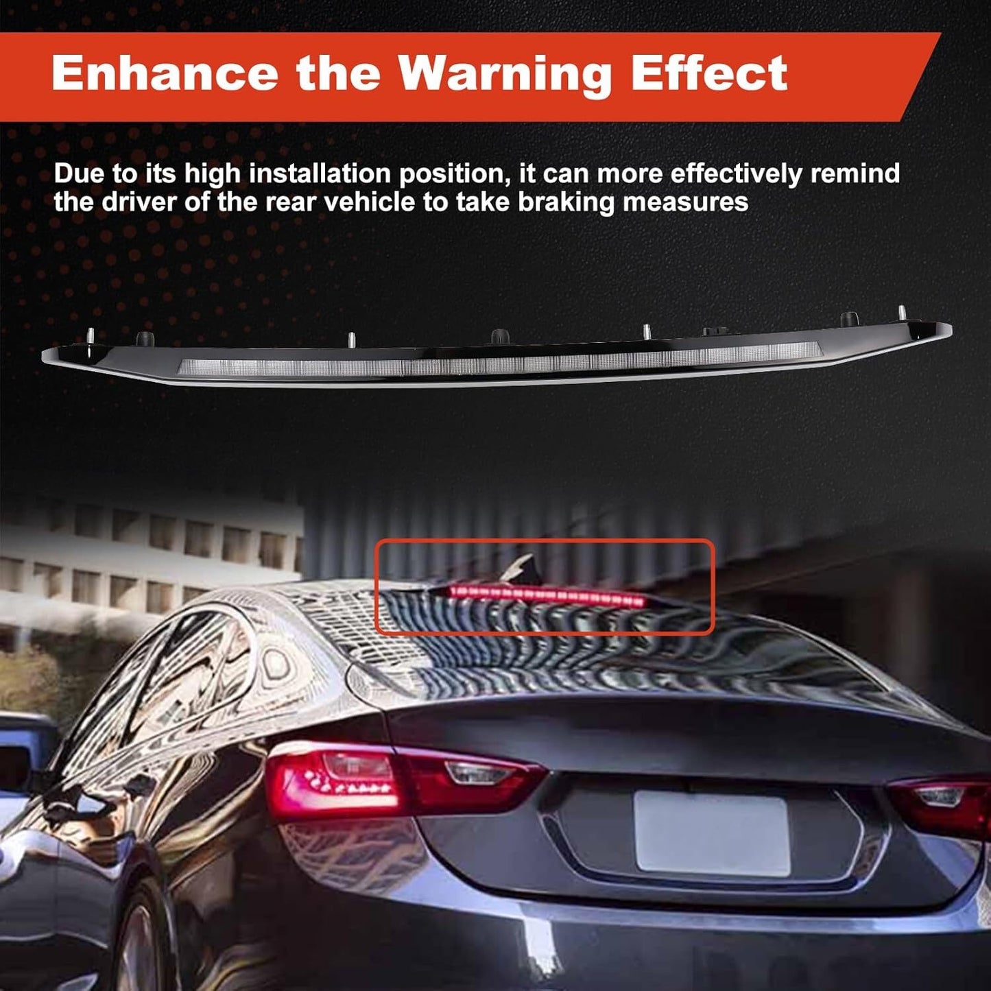 42795725 Applicable to 2016-2025 for Chevrolet Malibu center-high mounting third brake taillight
