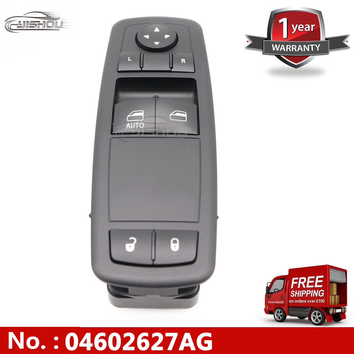 04602627AG Main Window Switch for Dodge Grand Caravan for Chrysler Town Country
