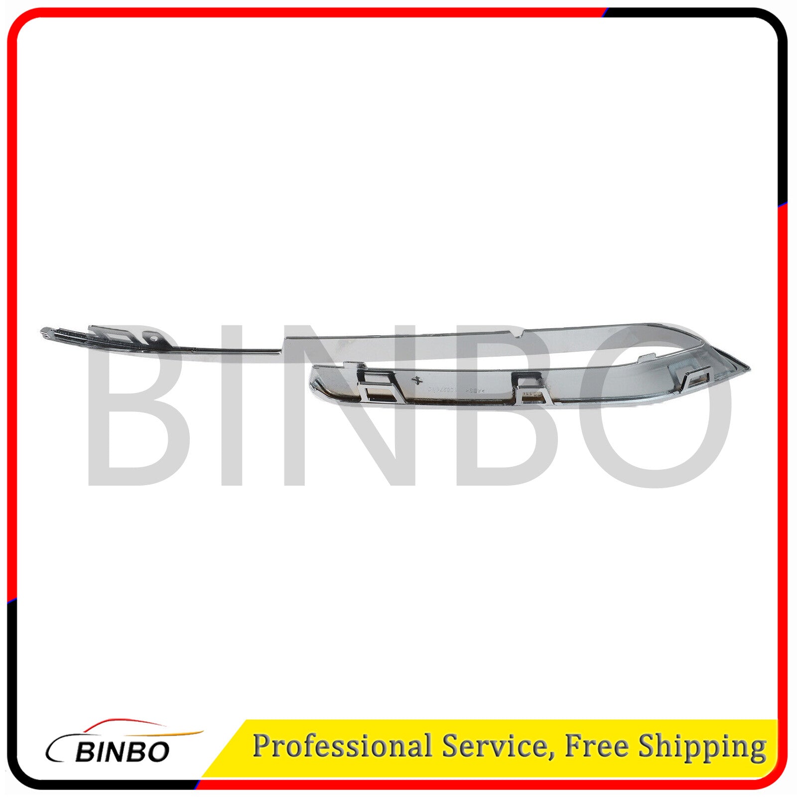Set of 2 Grille Trims Grill Driver Passenger Side Chrome for 528 535 550