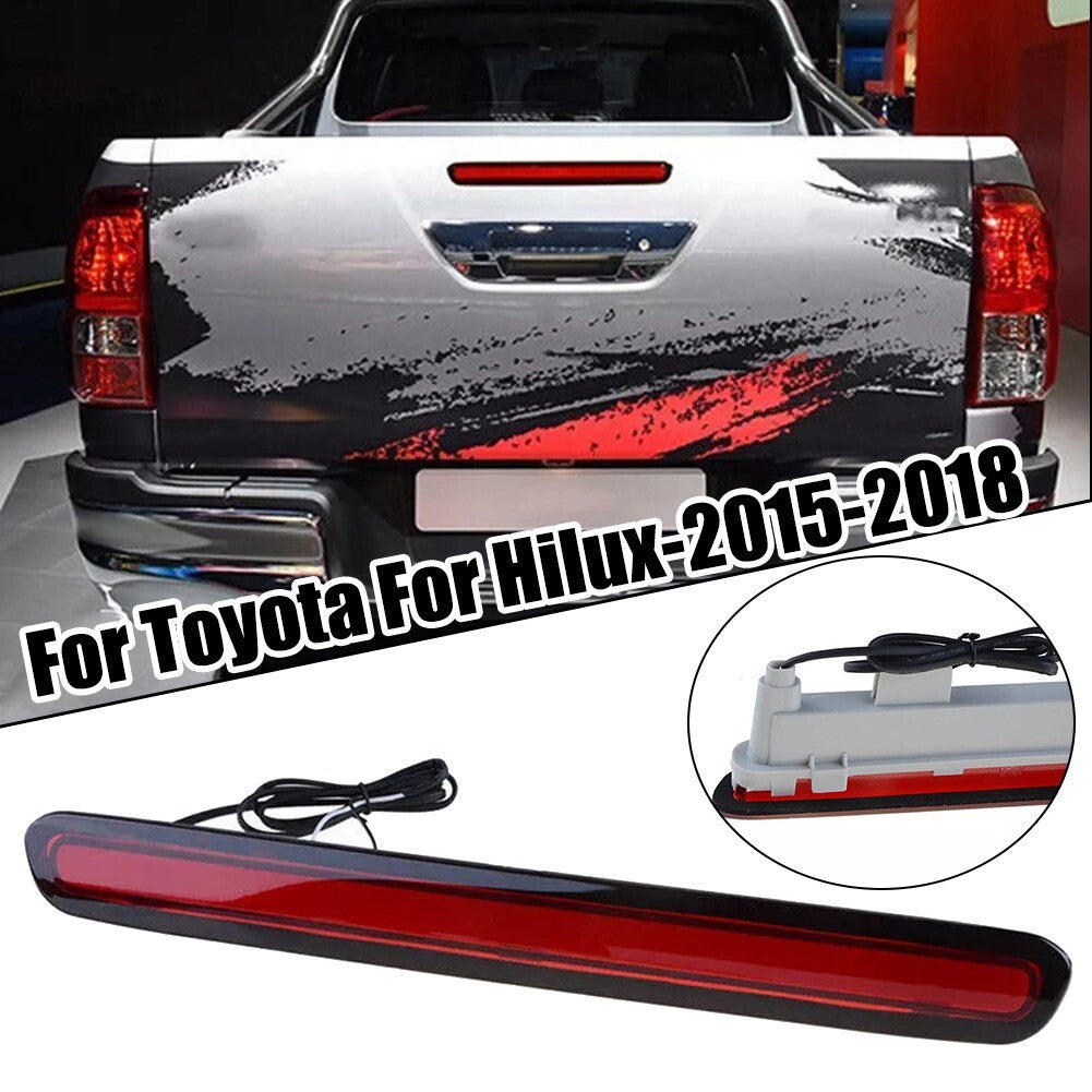 Red High Third 3rd Brake Light Lamp Tail for Toyota for Hilux Revo 2015-2018