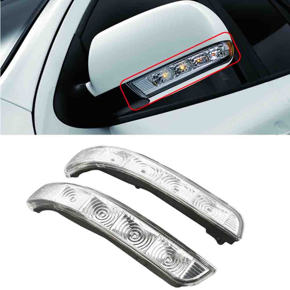A pair of LH (Light-on-Hand) and right-hand side mirror indicator lights with 4 LEDs. Suitable for 2011-2015 for Kia Sorrento.