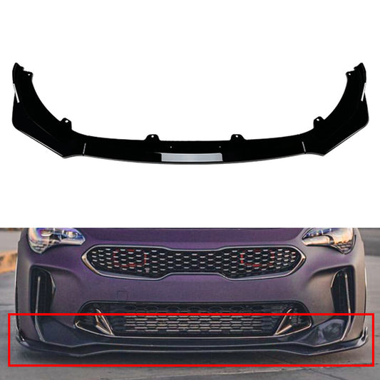 Front Bumper Spoiler Splitter Lip for Kia Stinger GT 2018-2023 2023