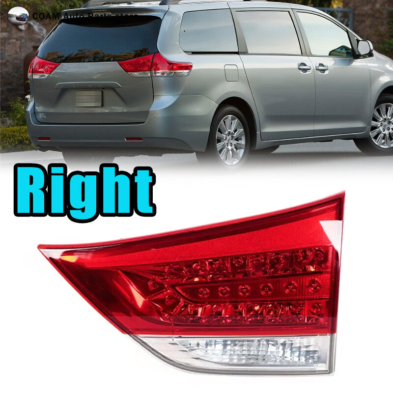 Applicable to for Toyota for Sienna 2011-2014: Right inner taillight, rear brake reverse stop light.