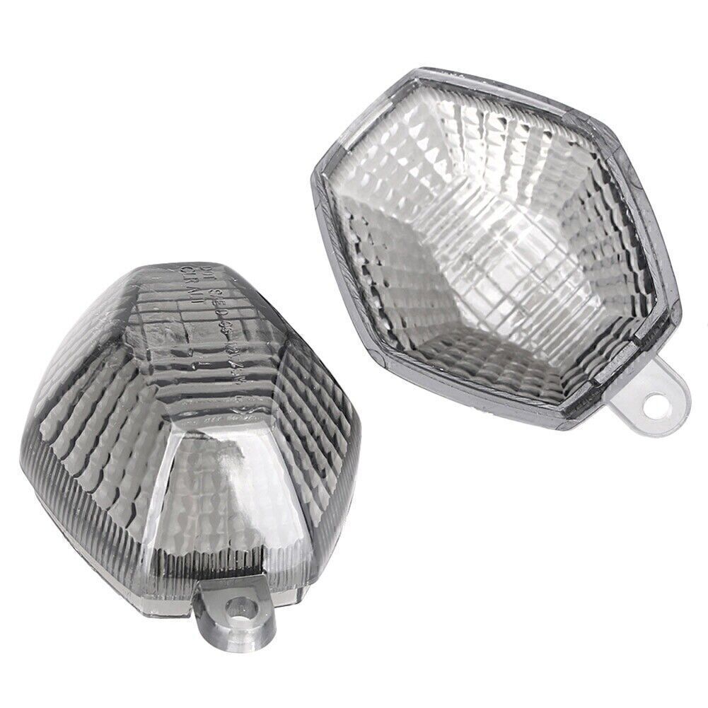 2x Turn Signal Blinker Light Lens Cover for Suzuki SV650 SV1000 Bandit Smoke