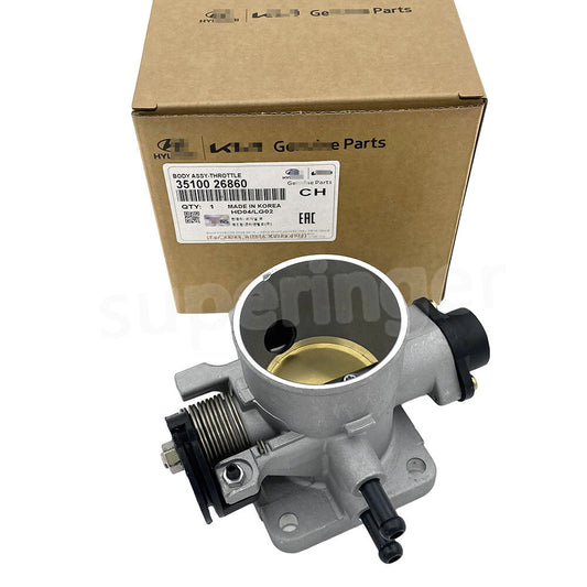 35100-26860 Throttle body design suitable for 2006-2011 for Hyundai -accented for Kia Rio5 1.6L L4 (new)