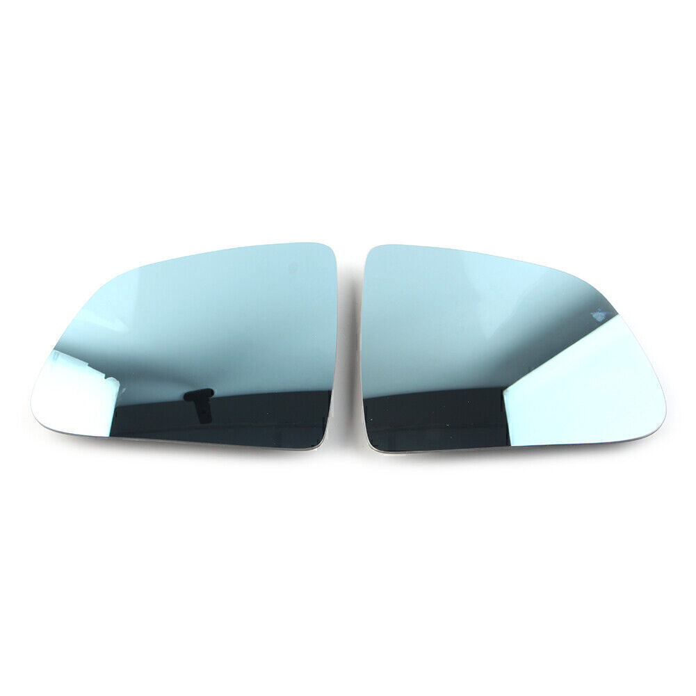 Pair Blue Lens Heating Waterproof Car Rearview Mirror for Tesla for Model Y