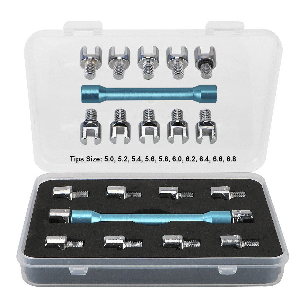 Spoke Wrench Tool Kit Set Motorcycle Dirt Bike Spokes For Motocross Dual Sport