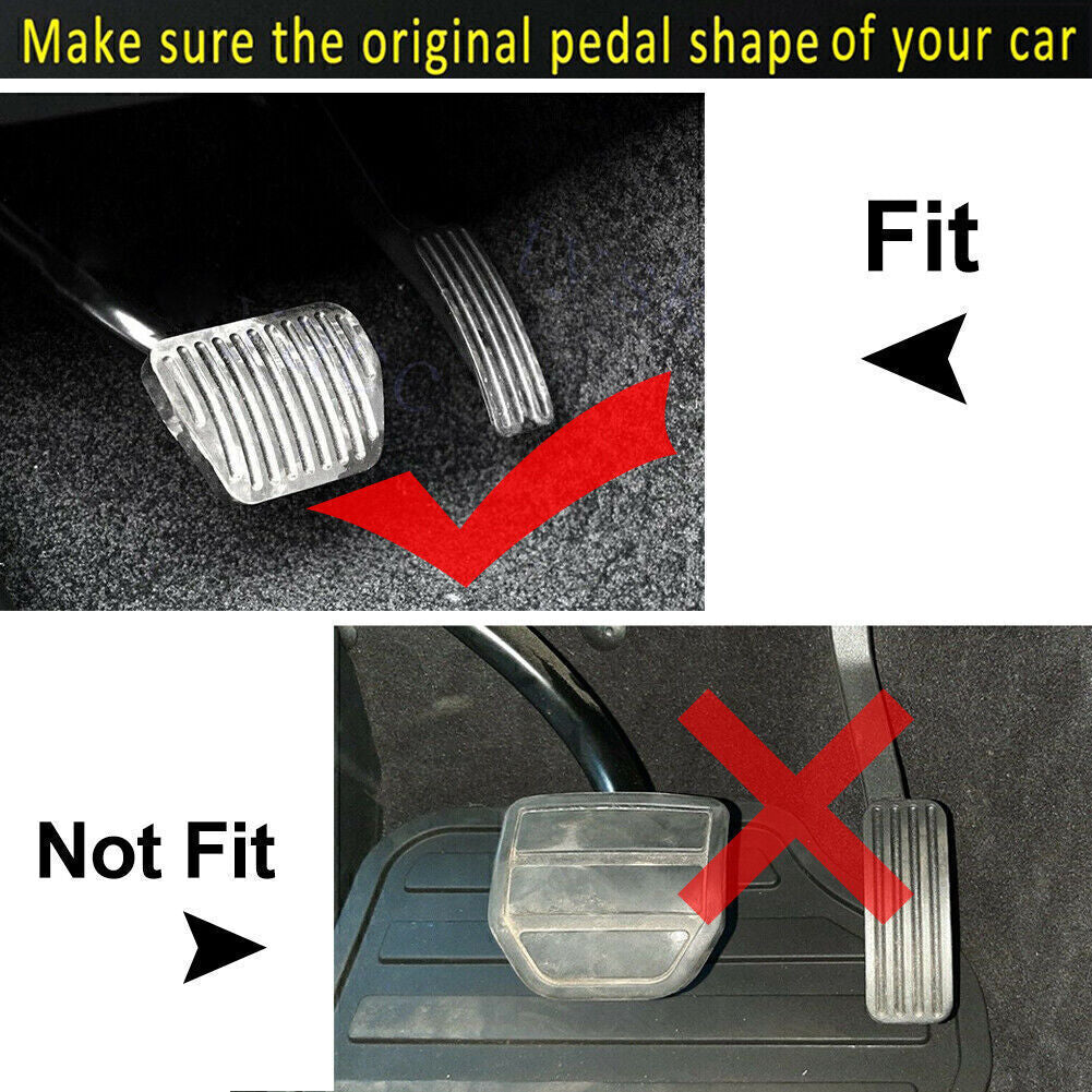 Foot Gas Brake Pedal Cover Kit for Range Rover Sport Discovery 5 Car 2 PCs