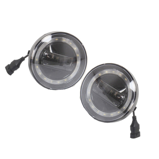 Pair For 05-11 Tacoma/ 07-13 Tundra/ 08-18 Sequoia LED Bumper Fog Light DRL AT
