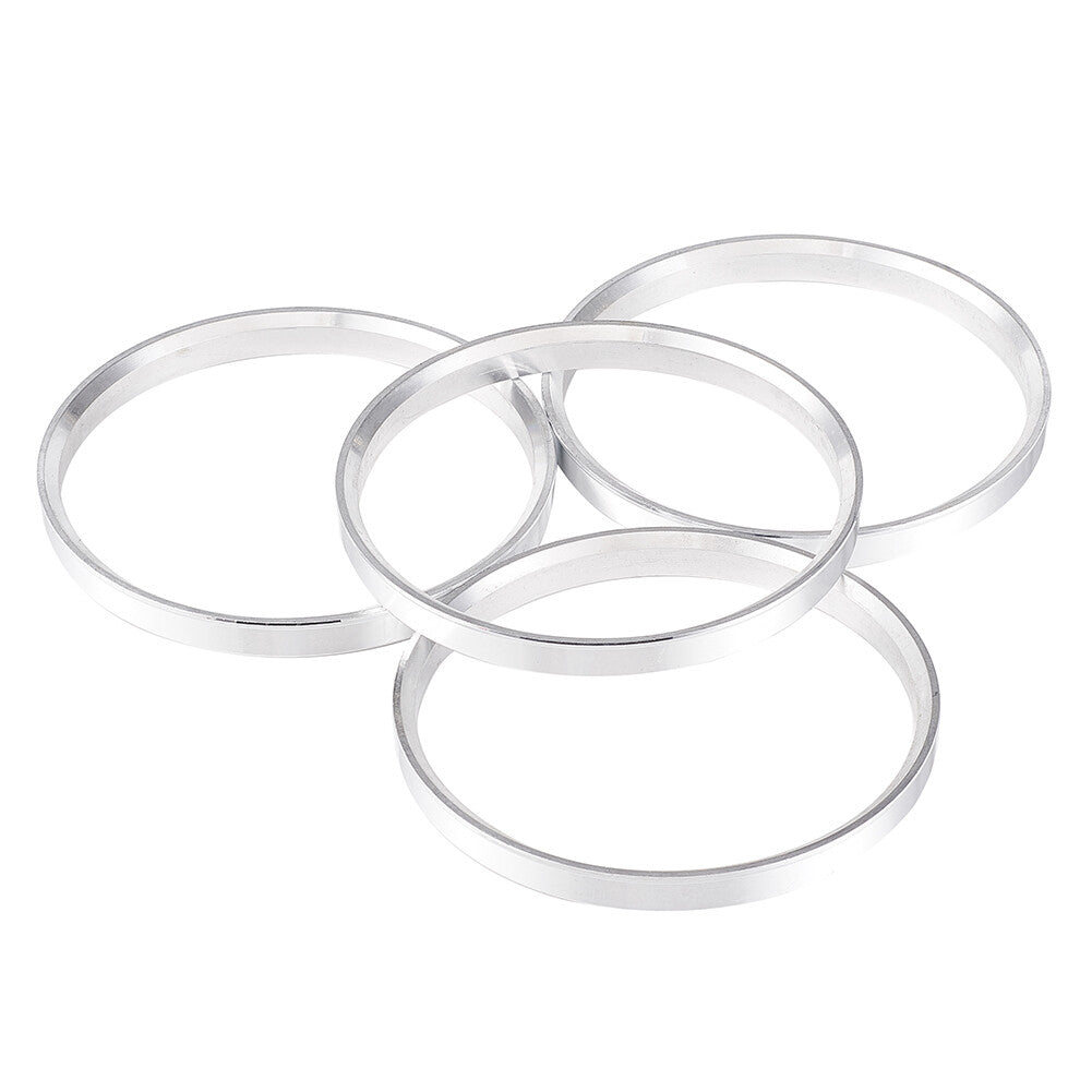 4x Aluminum Hub Centric Rings 108mm OD to 106mm ID (No Spacers)